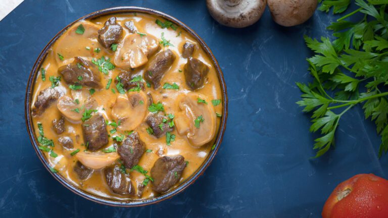 Beef Stroganoff